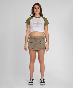 Short-Falda Danna Cemento - Okiwama :: Tienda online 