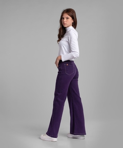 Pantalon Wide Leg Púrpura - loja online