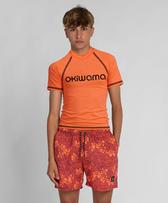 Remera UV M. Cortas Orange