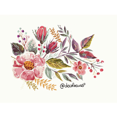 Guarda floral colorida 1 - comprar online