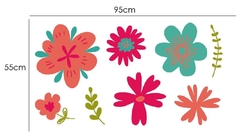 Flores perenes B 55x95cm - comprar online