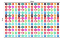 rainbow dots - comprar online