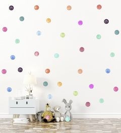 rainbow dots