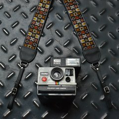 Woodstock Brown Vintage Style Camera Strap - buy online
