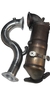 Downpipe Cruze 1.4 2022 diante