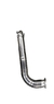 Downpipe Jeep Compass aço inox 304