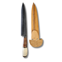 Cuchillo de Acero 1045 24 Cm.