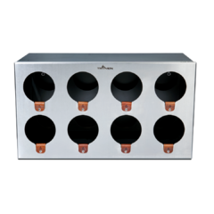 Vinoteca Acero Inox. 4X2 | Tromen