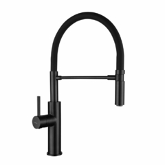 GRIFERIA MONOCOMANDO COCINA BLACK HOOP | PEIRANO