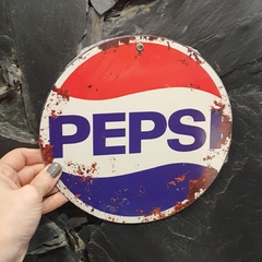 Chapa Redonda 20 cm. Pepsi