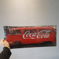 Chapa 15x40 Bus Coca Cola