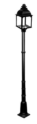 Columna simple con farol A100 C402