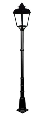 Columna Simple con farol A100 C404