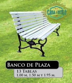 Banco de Plaza 13 tablas | Filfer - tienda online