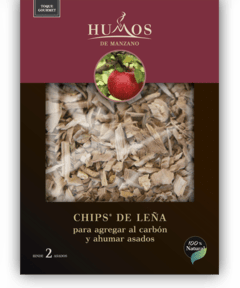 Astillas ahumadora Sabor Manzano x 500gs | Humos