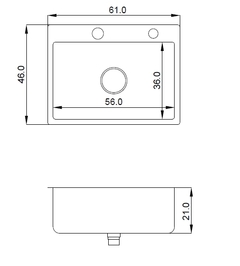 Bacha Simple 715E c/ dosificador | Mi Pileta - comprar online