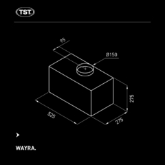 Campana embutible Wayra | TST - Casa con Estilo