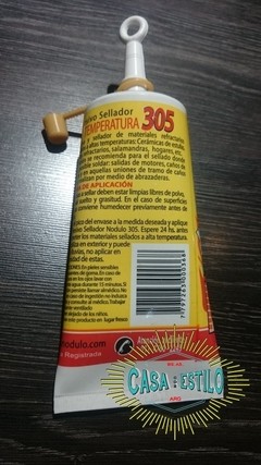 Sellador en pomo Nodulo 305 Alta temperatura 250gs en internet