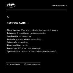 Campana Tamel | TST - Casa con Estilo