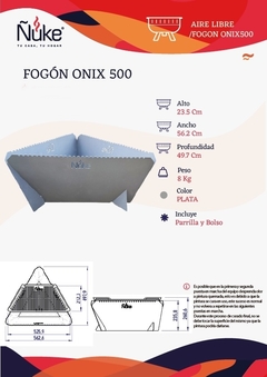 Fogon Onix 500 | Ñuke - comprar online