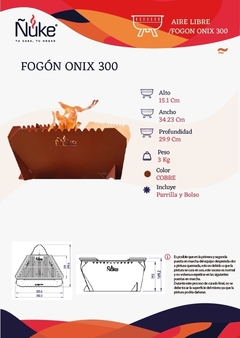 Fogon Onix 300 | Ñuke - tienda online