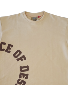 Remera Boxy CIRCLE Super Heavy (Beige) en internet