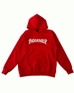 Hoodie Thrasher Godzilla RED - Gimme Gimme Store
