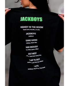 Remera Oversized Tour Jackboys (N) - comprar online