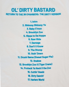 Remera Oversized TOUR OL' DIRTY BASTARD - Gimme Gimme Store