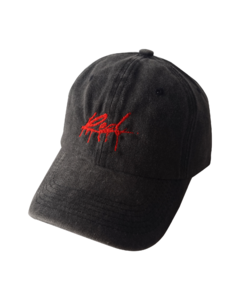 RED Washed Dad Hat