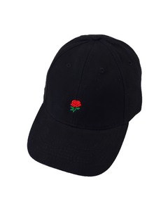 Red ROSE Dad Hat