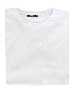 Remera Oversized Classic TOUR (Blanco/Blanco) - comprar online