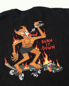 Thrasher Burn It Down en internet