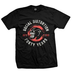 Remera Social Distortion Forty Years