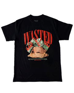 Remera Oversized TOUR WASTED (N)