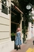 Falda midi Daisy Azul - comprar online