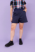 Short simple Azul cintura combinada DISCONTINUO (M)