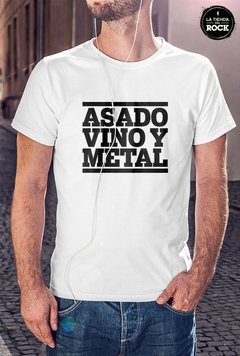 Asado, Vino y Metal - comprar online