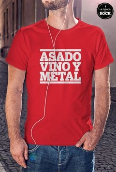 Asado, Vino y Metal en internet