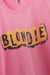 Blondie Logo Yellow W - comprar online