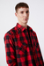 Camisa Hiro Red Black - comprar online