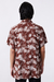 Camisa Jungle Bordeaux