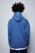 Hoodie Cropped Reece Washed Blue - Honky Tonk Shop