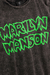 Marilyn Manson Logo Green - comprar online