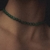 GREEN GLASS CHOKER - comprar online