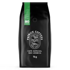 Patrick Coffees 80 Pontos Torra Escura 1kg