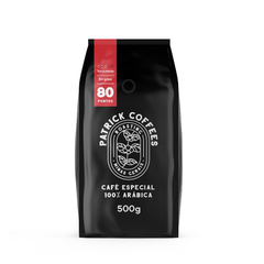 Patrick Coffees 80 Pontos Torra Média 500g