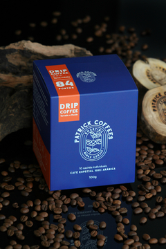 Drip Coffee Patrick Coffees 84 pontos torra média 100g - comprar online