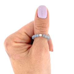 Anillo De Cristal #4 Gris - comprar online