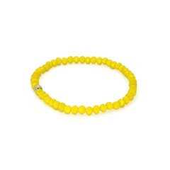 Pulsera Cristal #4 Amarillo - comprar online